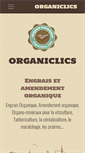 Mobile Screenshot of organiclics.com